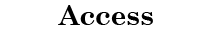 Access